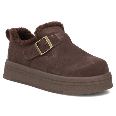 Półbuty Filippo DP7946/26 ciemny brąz