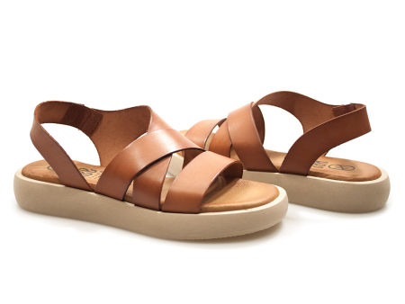 Sandały na platformie Hee 25380 brąz - Hee Shoes zdjęcie 2