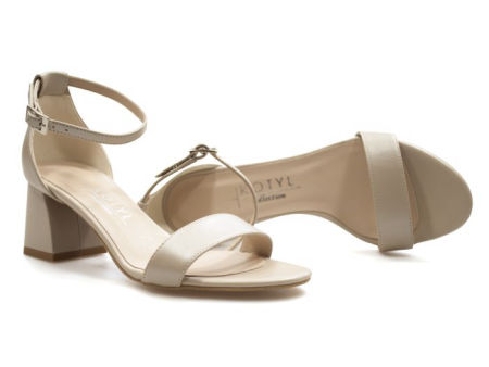 Sandały Kotyl 3815 beż perła