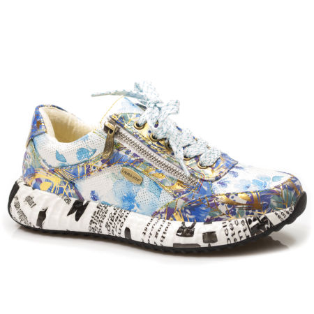 Półbuty sneakersy Laura Vita Burton 1123 indigo