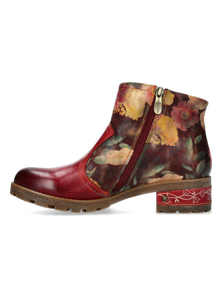 Botki boho Laura Vita Cocrailo 74 rouge - Laura Vita zdjęcie 2