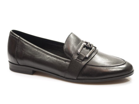 Mokasyny półbuty Marco Tozzi 24201 czarny