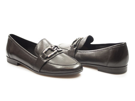 Mokasyny półbuty Marco Tozzi 24201 czarny
