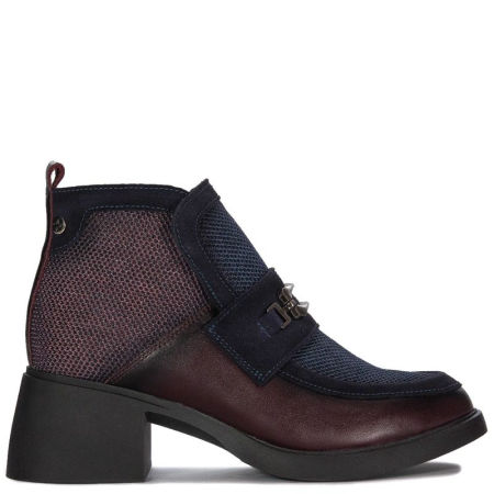 Botki skórzane Maciejka A6747-23 bordo - Maciejka zdjęcie 2
