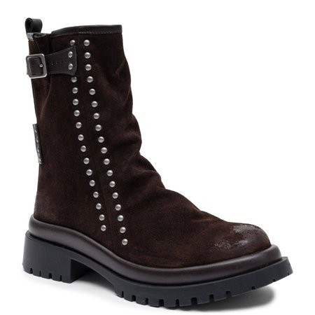 Botki damskie Maciejka K7727-02 brąz
