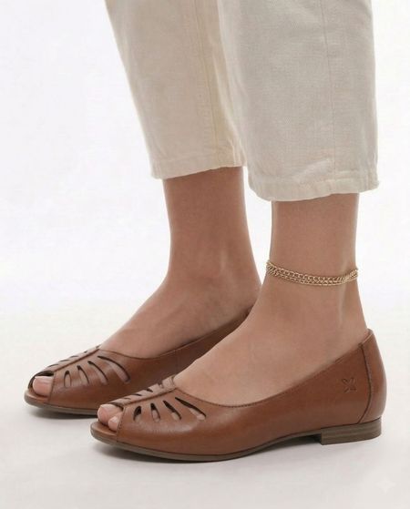 Skórzane balerinki półbuty Maciejka P7541-29