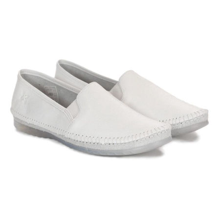Skórzane półbuty Maciejka T3512-11 biały