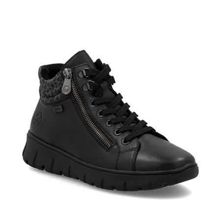 Botki z membraną Tex Rieker N1305-00 - Rieker zdjęcie 2