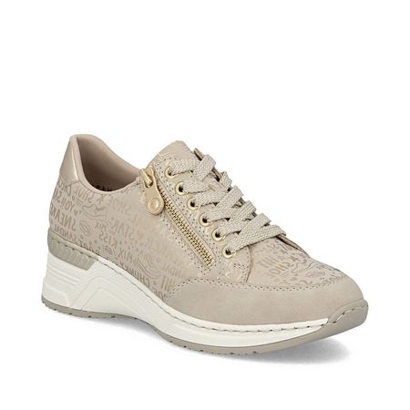Półbuty sneakersy na koturnie Rieker N4316-62