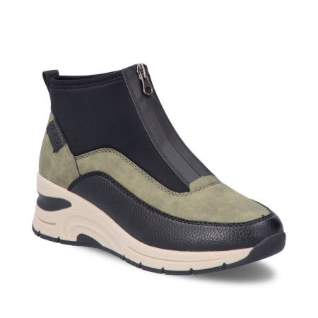 Jesienne botki na platformie Rieker N9362-54