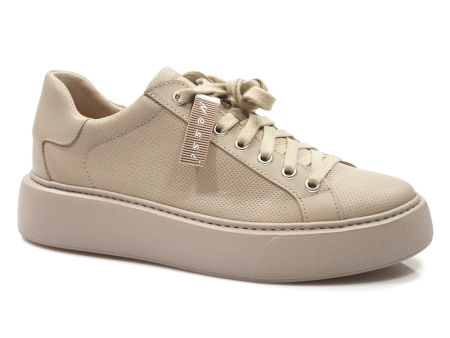 Półbuty sneakersy Nessi 23420 beż