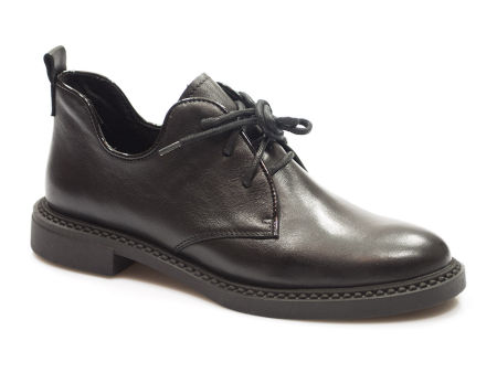 Półbuty oxfordy Nessi 24649 czarny