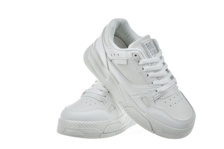 Białe półbuty sportowe sneakersy Big Star NN274667