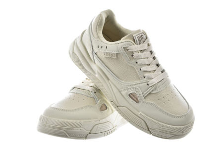 Beżowe półbuty sportowe sneakersy Big Star NN274668