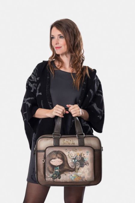 Torba na laptopa Anekke 41706-113 Real aktówka damska - Anekke zdjęcie 3