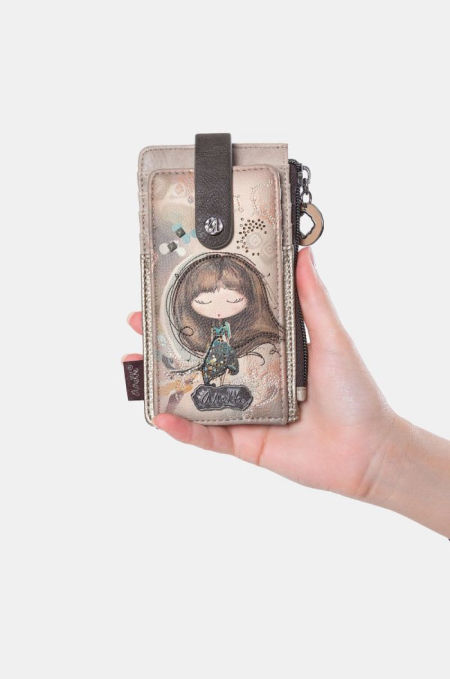 Etui na karty portfel damski Anekke 41709-013 Real - Anekke zdjęcie 1