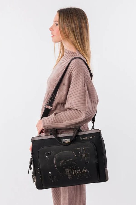 Torba teczka na laptopa aktówka Anekke 43756-116 Orchestra Iron