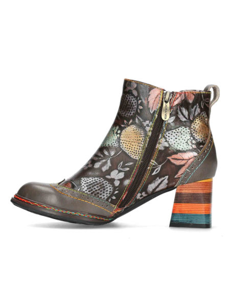 Botki boho na obcasie Laura Vita Rejineo 80