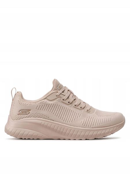 Lekkie sneakersy sportowe półbuty Skechers 117209 nude