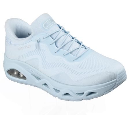 Sneakersy sportowe półbuty Skechers 190115 niebieskie