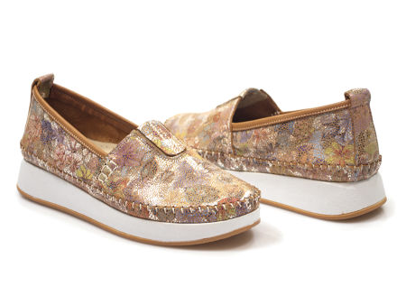 Skórzane wsuwane półbuty Venezia 40585