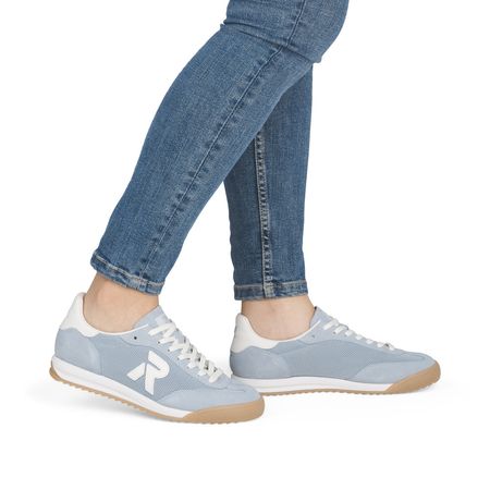 Sportowe półbuty sneakersy Rieker W4000-12 niebieski