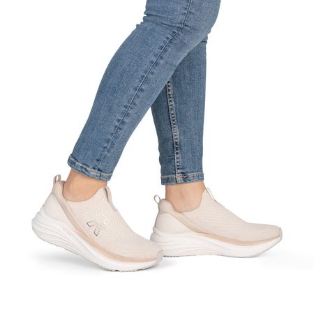 Sportowe wsuwane półbuty sneakersy Rieker W4100-60