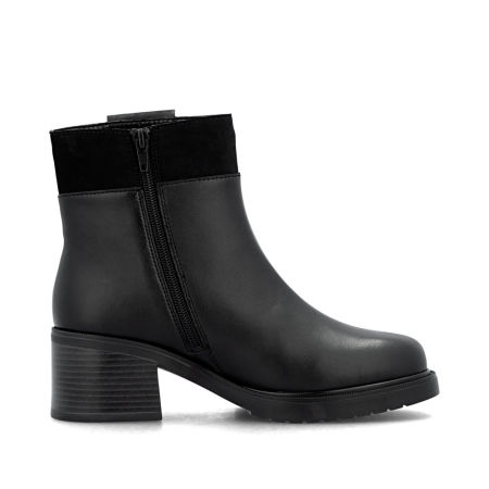 Botki damskie Rieker Y5253-00 czarny - Rieker zdjęcie 3