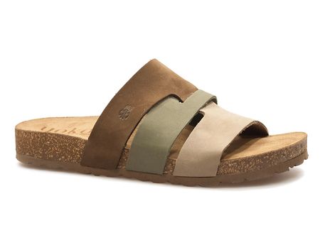 Komfortowe klapki Yokono Jerba-116 multi oliwka