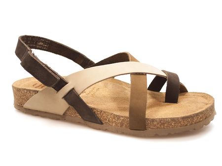 Brązowe sandały japonki Yokono Jerba-718 Maron