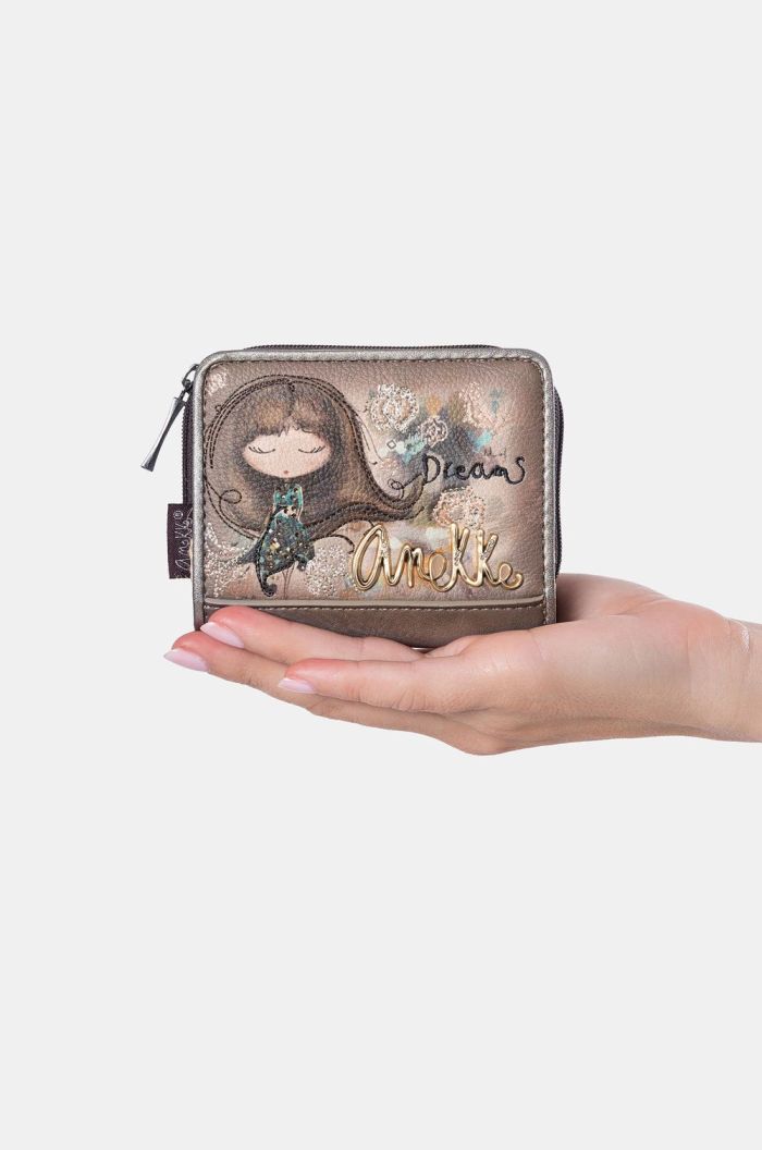 Mały portfel damski Anekke 41709-903 Real - Anekke zdjęcie 1