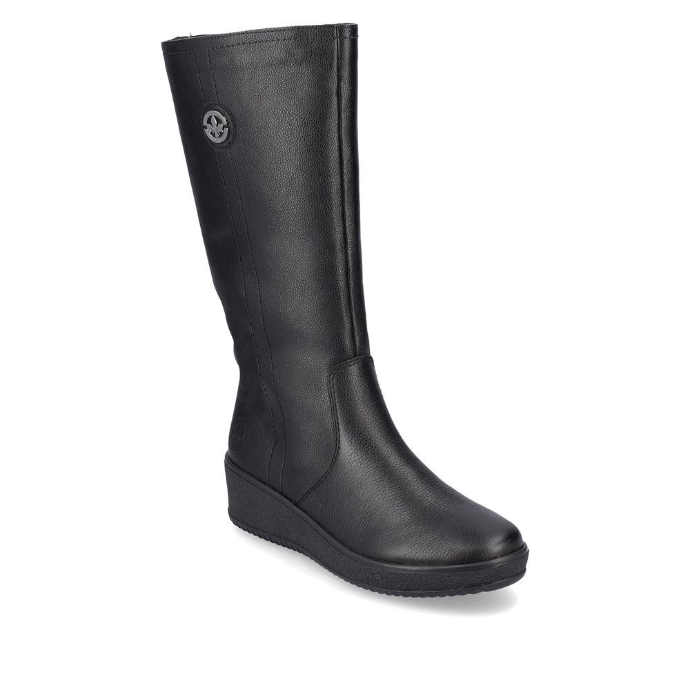 Kozaki Rieker Y4470-01 czarny